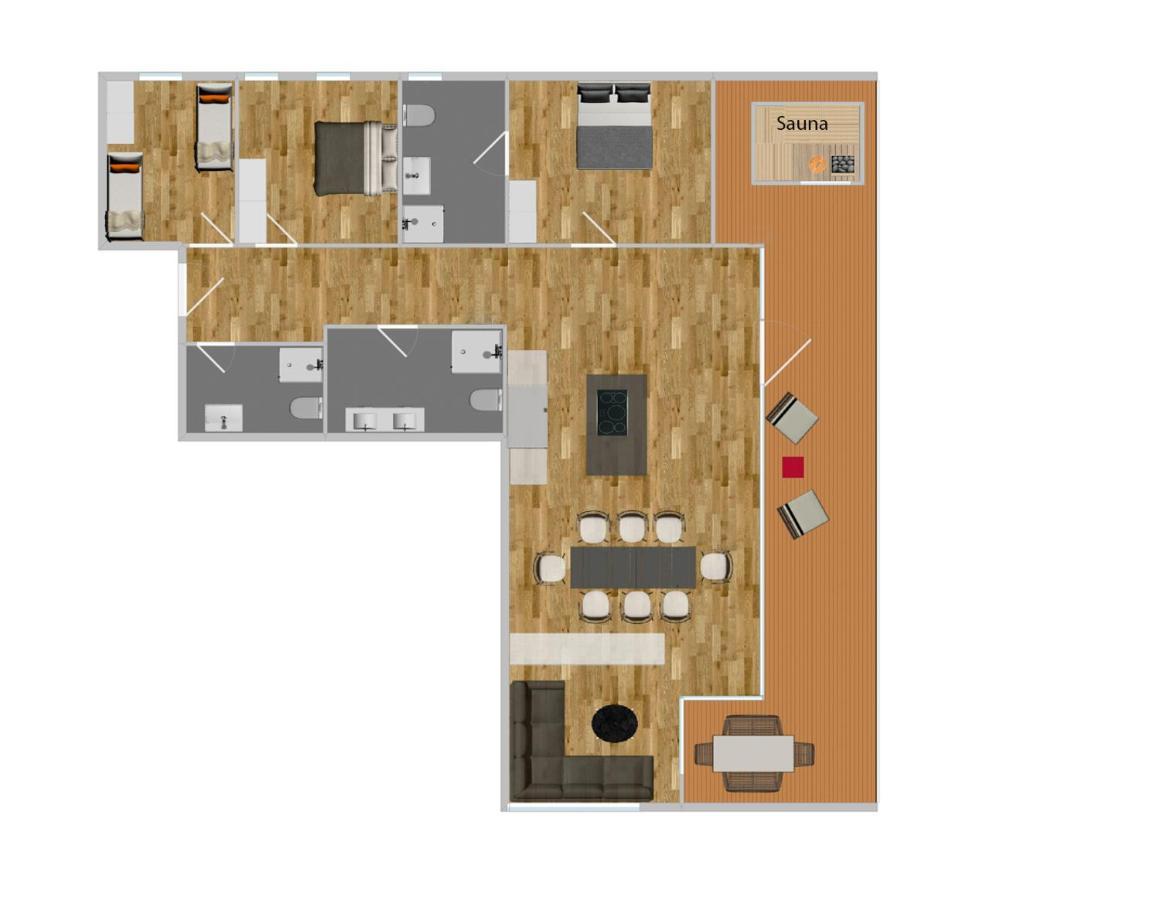 Luxus Penthouse Zentral By A-Appartments Brand  Exteriér fotografie